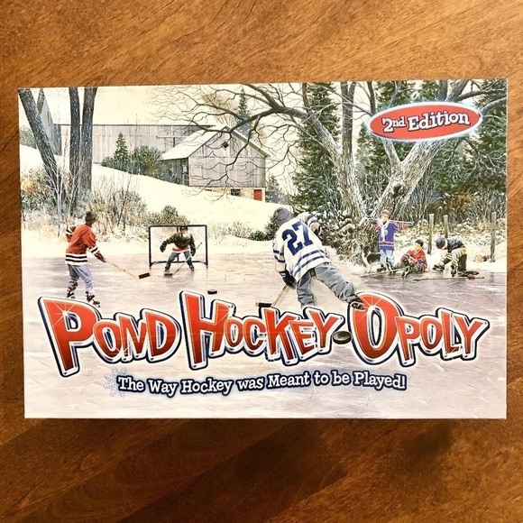 Pond Hockey Opoly, Hockey, Board Game, 2 Edition, Good Condition, Complete - Picture 1 of 13